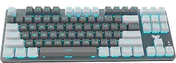 Клавіатура Aula F3287 Blue Switch White/Grey (6948391240688) - мініатюра 2