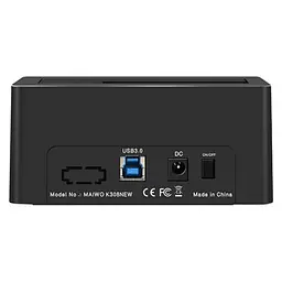 Док-станція для накопичувачів Maiwo HDD 2.5/3.5 SATA/SSD USB 3.0 (K308P) - мініатюра 4
