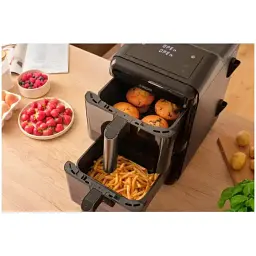 Мультипіч Sencor Dual Vita Fryer 3000 Вт чорний (SFR1250BK) - мініатюра 7