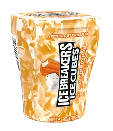 Жувальна гумка Ice Breakers Ice Cubes Orange Cream Pop без цукру 40шт
