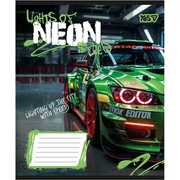 Набір зошитів Yes Neon 18 аркушів у лінію 25 шт. (768811) - мініатюра 2