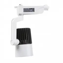 Світильник трековий поворотний LED 415/25W WW WH/BK COB Brille 32-275 - мініатюра 4
