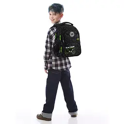 Рюкзак GoPack Education 175M-7 Never Give Up Чорно-зелений (GO26-175M-7) - мініатюра 17