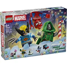 Конструктор LEGO Super Heroes Marvel Адвент-календар 2026 317 ел. (76340) - мініатюра 2