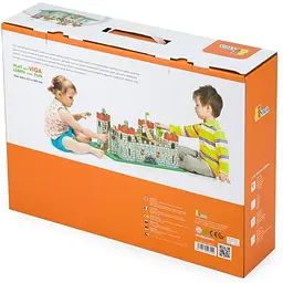 Ігровий набір Viga Toys Іграшковий замок дерев'яний (50310) - мініатюра 9