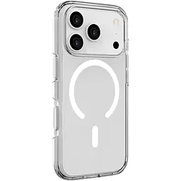 Чохол iLera ClearShell Camera Button with MagSafe для Apple iPhone 17 Pro Transparent (iLHsCLCaB17Pr) [150429]