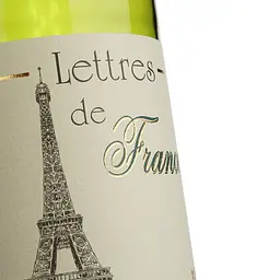 Вино Maison Bouey Lettres de France White Dry, 11%, 0,75 л (8000014340437) - мініатюра 3