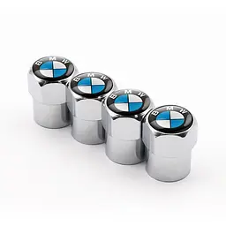 Ковпак вентиля колеса BMW БМВ 4 шт Тюнінг Сірі - мініатюра 4