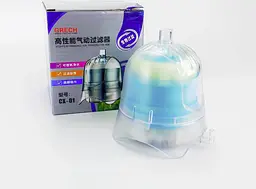 Аерліфтний фільтр для акваріума SunSun CX-01 до 40 л 3.8x3.8x10.5 см