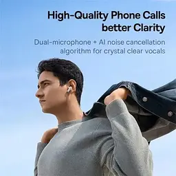 Навушники Baseus True Wireless Earphones Bowie M2s White - мініатюра 6