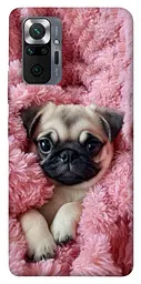 TPU чохол Demsky Мопс у ніжностях для Xiaomi Redmi Note 10 Pro
