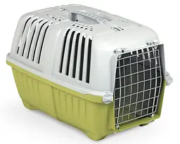 Переноска для тварин 60x40x42 см MPS PRATIKO 3 Green (двері метал)