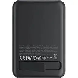 Зовнішній акумулятор XO PR231 10000mAh 20W Black [120543] - мініатюра 3