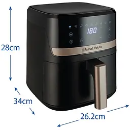 Мультипіч Russell Hobbs 27610-56/RH Satisfry Air Fryer 4.3 л (25250036001) - мініатюра 5