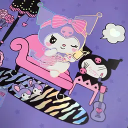 Дисплей-книга Kite Kuromi A4 на 20 файлів (HK25-249-1) - мініатюра 4