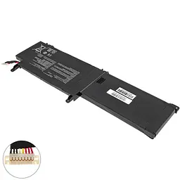 Батарея для ноутбука Asus C41N1716 (ROG Strix GL703GM GL703GS) 15.4V 4940mAh 76Wh Чорний