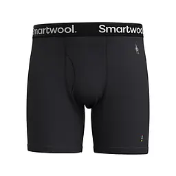 Труси чоловічі Smartwool Men's Merino Boxer Brief Boxed M Чорний - мініатюра 3