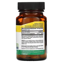 Хелатний вітамін B6 Country Life Vitamin B6 100 mg, 100 таблеток для підтримки нервової системи - мініатюра 2