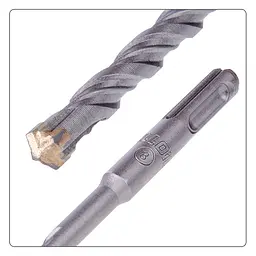Бур по бетону Alloid Building Tools SDS-plus S4 Quadro 8x600 мм (CH-08600) - мініатюра 8