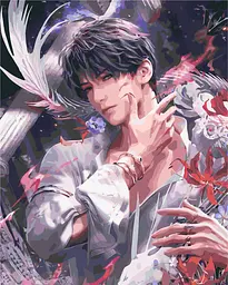 Картина за номерами Магія погляду - Love and Deepspace 40x50 см Origami LW 3529
