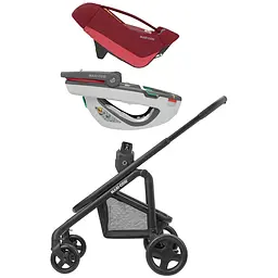 Автокрісло Maxi-Cosi Coral 360 Essential Red, червоне (8559701110) - мініатюра 15