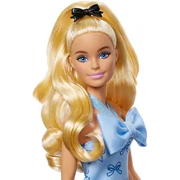 Лялька Barbie Модниця блакитні бантики (HYT93) - мініатюра 4