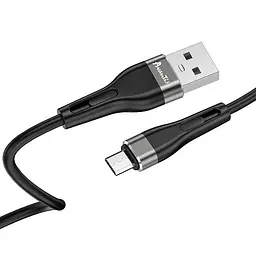 Кабель Avantis AC-81m Silicone USB – Micro- чорний - мініатюра 3