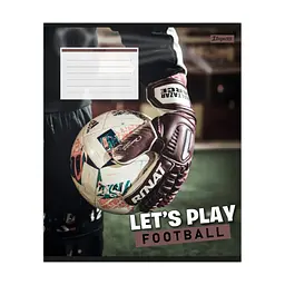 Зошит 1 вересня Let's play football А5 18 аркушів лінія (768751), в асортименті - мініатюра 4