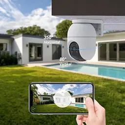 WiFi камера EZVIZ C8c 2MP, поворотна 360°, нічне бачення, трекінг, звук - мініатюра 7