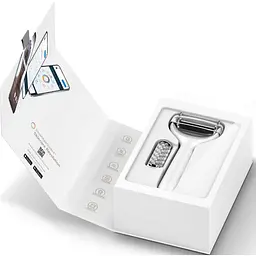 Електронний ролик для обличчя та тіла з мікроголками GESKE MicroNeedle Face & Body Roller 8 в 1 білий - мініатюра 6