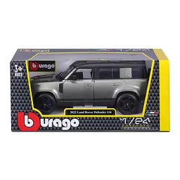 Автомодель - LAND ROVER DEFENDER 110 (2022) (1:24) Bburago 18-21101 - мініатюра 6