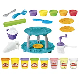 Набір для творчості Play-Doh Вежа капкейків з масою для ліплення (G0529) - мініатюра 14