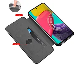 Чохол-книжка Primolux Besus для телефону Samsung Galaxy M53 (SMM536) Black - мініатюра 4