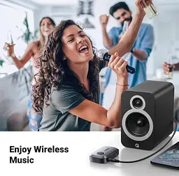 Адаптер Ugreen Bluetooth 5.3 приймач Hi-Res 3.5 мм minijack AUX - Type-C кодеки AAC, SBC стерео з акумулятором на 15 годин Два - мініатюра 6