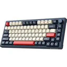 Клавіатура GamePro Asgard Yord Keychron Super Red Switch Wireless/Bluetooth/USB Blue бездротова (MK266BL) - мініатюра 3