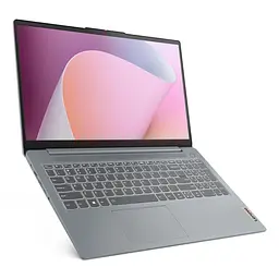 Ноутбук Lenovo IdeaPad Slim 3 (15.6 FHD, Ryzen 3 30, 8 GB, 512 SSD, UMA, DOS) Arctic Grey (82XQ01BCRM) - мініатюра 2