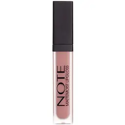 Матовий блиск для губ Note Cosmetique Mattemoist Lipgloss відтінок 401 (Matnude) 6 мл