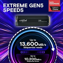 SSD накопичувач Crucial T705 1TB [CT1000T705SSD5] [142563] - мініатюра 5