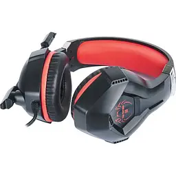 Гарнітура Real-EL GDX-7575 USB Black-Red (EL124100042) - мініатюра 3
