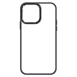 Чехол для Apple iPhone 14 Pro Max, Unit, черный, прозрачный противоударный чехол-накладка из TPU и поликарбоната (PC), с защитными бортиками, защита всего корпуса от ударов и царапин, ArmorStandart (ARM62484)