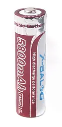 Акумулятор 14500 X-Balog 5800mAh 4.2V Li-ion літієва акумуляторна батарейка пальчикова - мініатюра 3