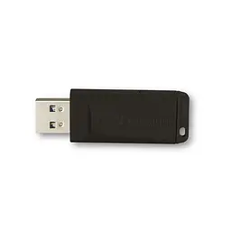 Флеш-накопитель Verbatim USB флеш накопичувач 32GB Slider Black USB 2.0 (98697) - миниатюра 3