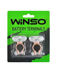 Клеми акумуляторні Winso Battery Terminals цинк мідне покриття 2шт блістер 146700