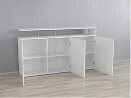 Тв тумба Nellie Ш 1600 / В 916 / Г 350 Білий - мініатюра 2