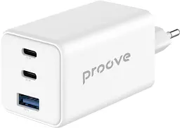 Зарядний пристрій блоків Proove Pocket GaN 65W 3 порти USB-A + 2USB-C білий (WCPG65121202) - мініатюра 3