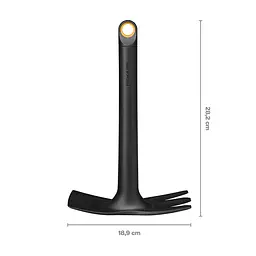 Сапка ручна Fiskars Solid 7,4 см, три зуба (1072100) - мініатюра 4