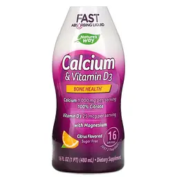 Кальцій та Вітамін Д3 Calcium & Vitamin D - 480 мл