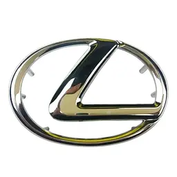 Емблема керма LEXUS хром 64х46мм пластик (на напрямних) - мініатюра 2