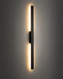 Світильник настінний вуличний Nowodvorski 11555 Demi LED M 1x18W 3000K 1200Lm IP54 чорний - мініатюра 2