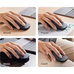 Миша Ugreen MU001 Portable Wireless Mouse (Black) (UGR-90372) - мініатюра 8